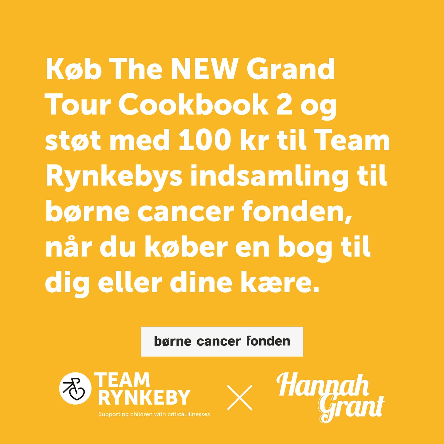 Team Rynkeby DK  x The New Grand Tour Cookbook 2