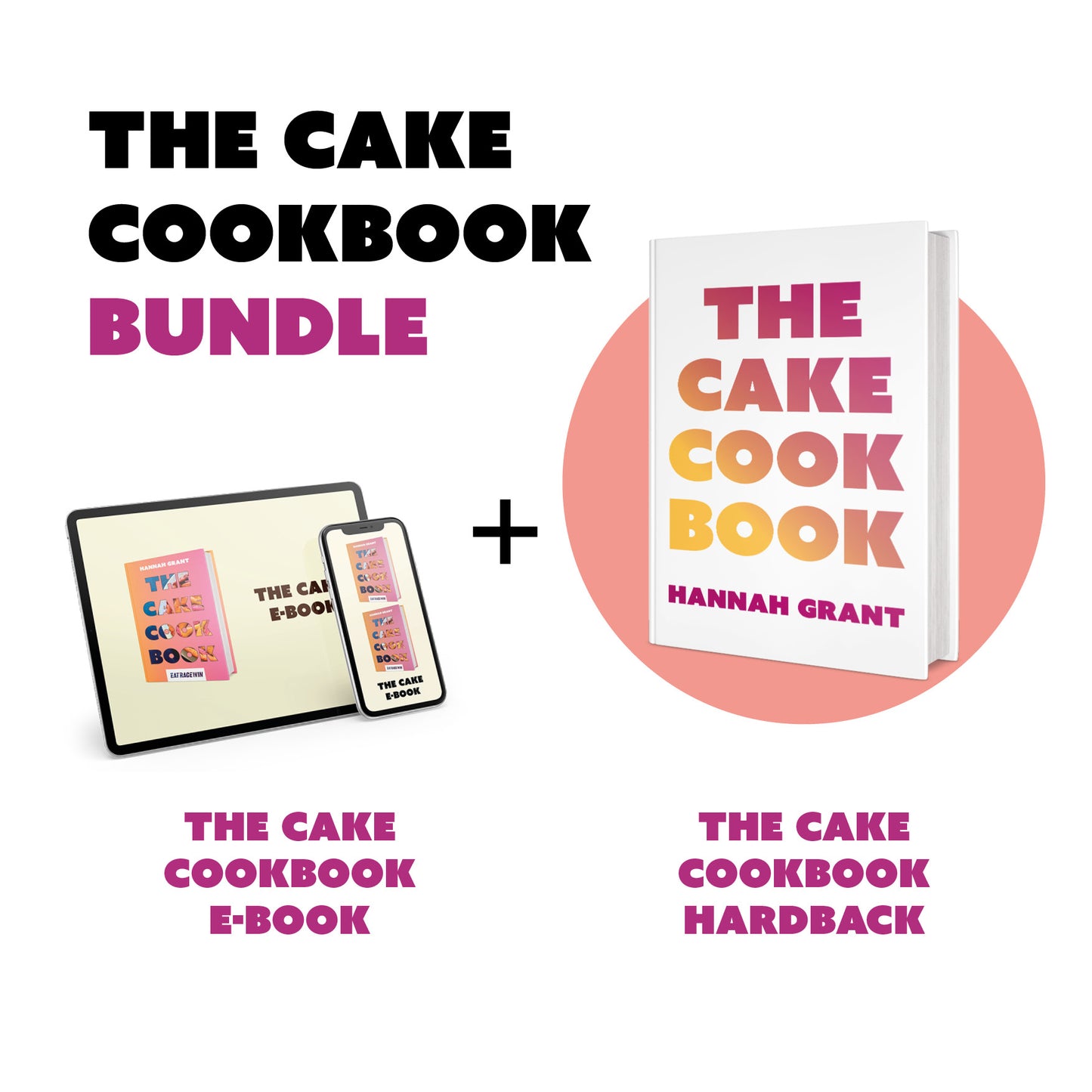 Cake Cookbook bundle (English)